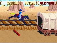 une photo d'Ã©cran de Sunset Riders sur Nintendo Super Nes